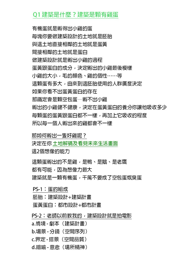 中原建築教學